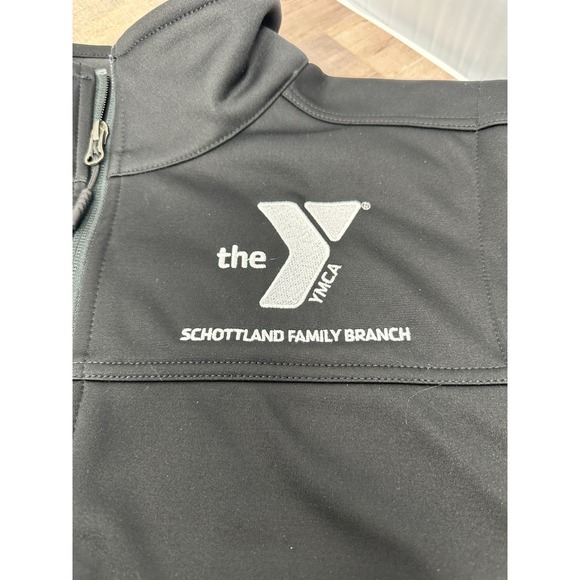 NWT The North Face Ridgewall Vest Mens Large Black YMCA Logo Outdoors Hiking - Picture 4 of 12